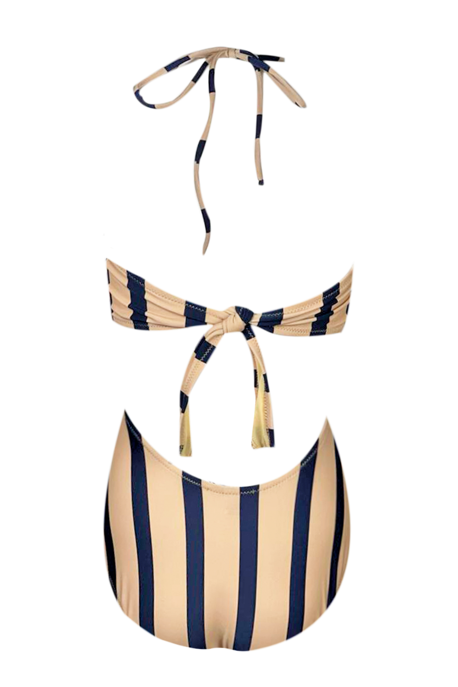 PRUA - Kids' Striped Halter Neck One-Piece Swimsuit Nessi Byrd