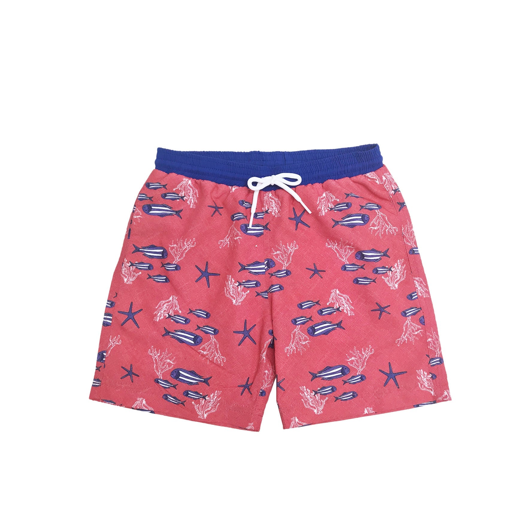 Lopez Kids' Underwater Life Quick-Dry Swim Trunks Nessi Byrd