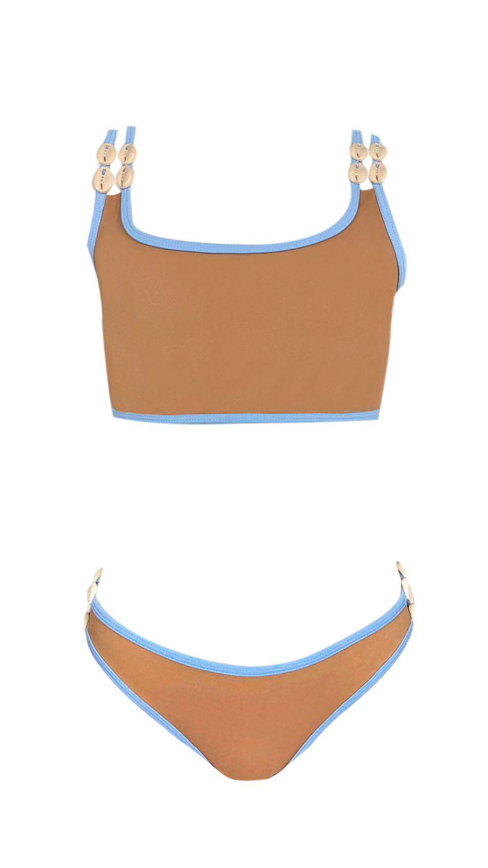 LORENA Sleeveless Two-Piece Bikini Nessi Byrd