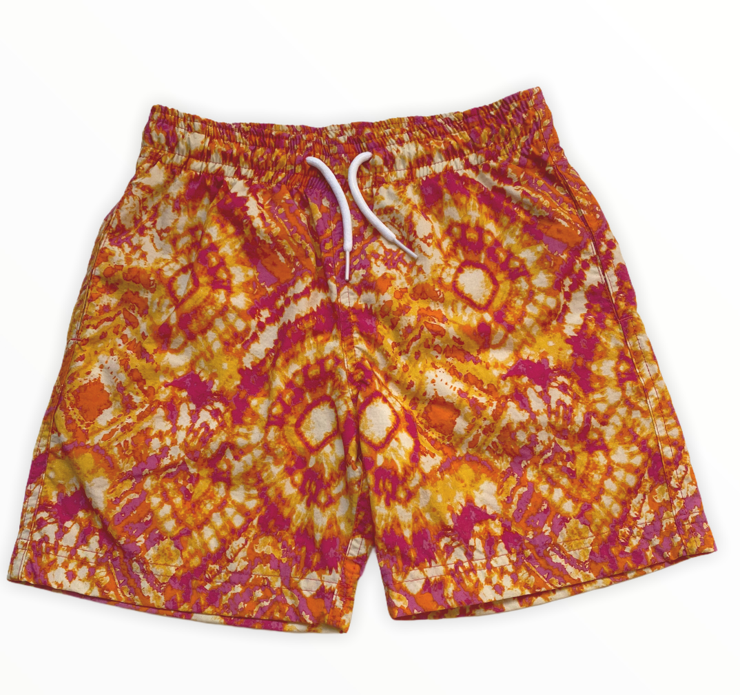 Levi Kids' Ethnic Batik Print Quick-Dry Swim Trunks Nessi Byrd