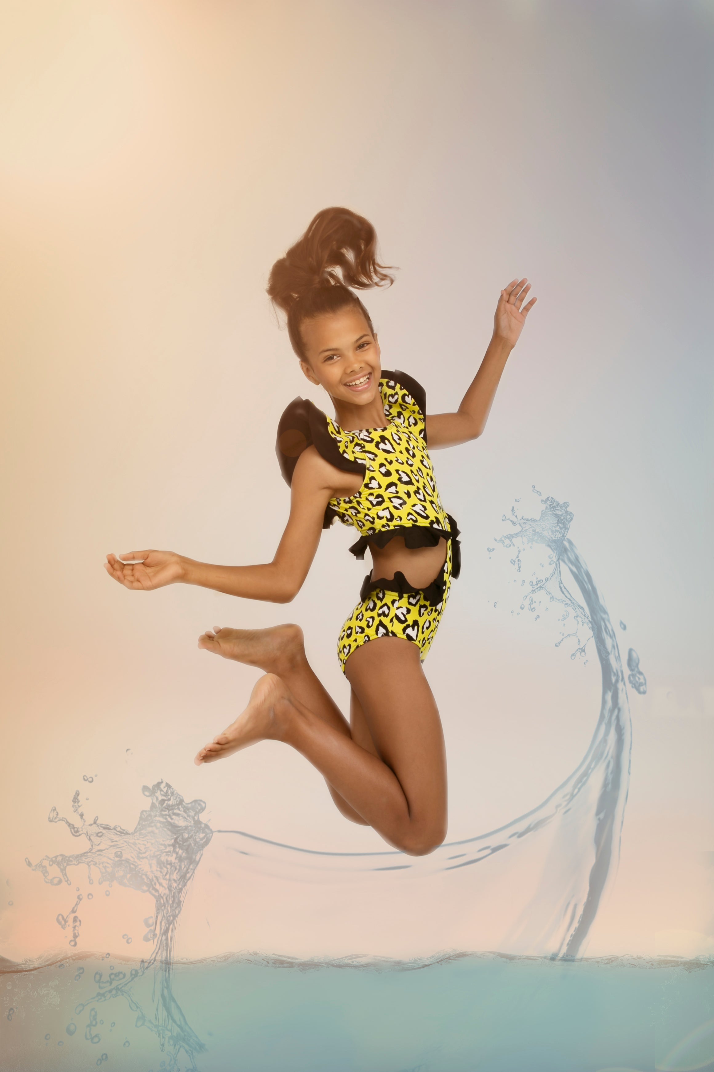 ROSETTE Short Sleeve One-Piece Swimsuit Nessi Byrd